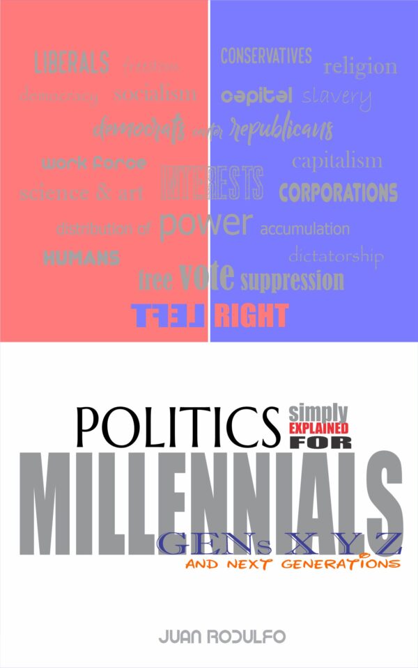 Politics simply explained For Millennials Gens XYZ and Future Generations by Juan Rodulfo