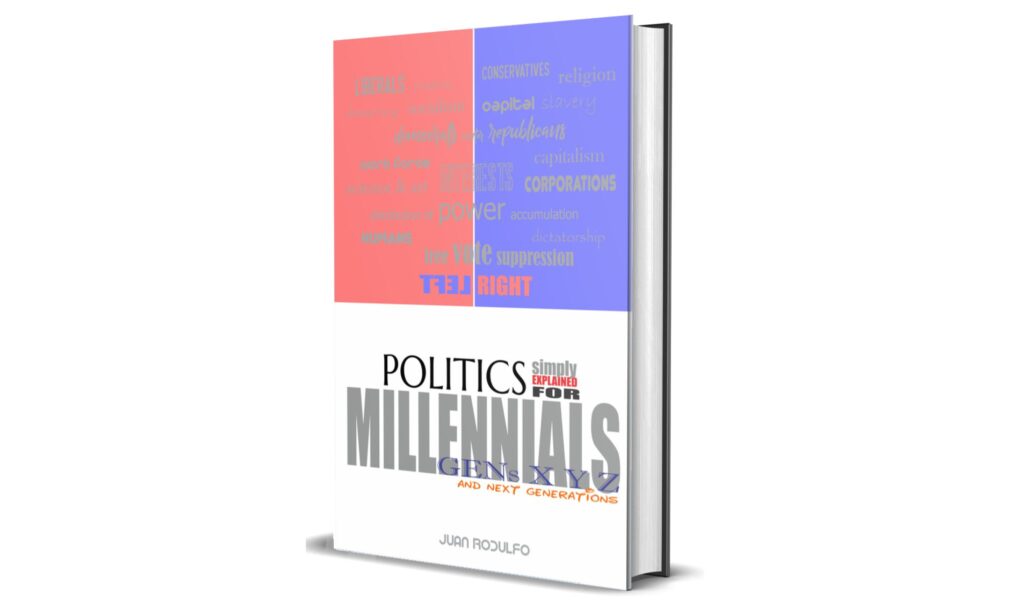 Politics simply explained For Millennials Gens XYZ and Future Generations by Juan Rodulfo 3