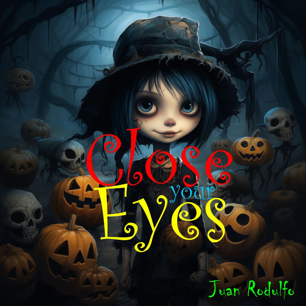 Juan Rodulfo Music, the Album Close your eyes is Halloween Spooky Music, made with AIVA AI
