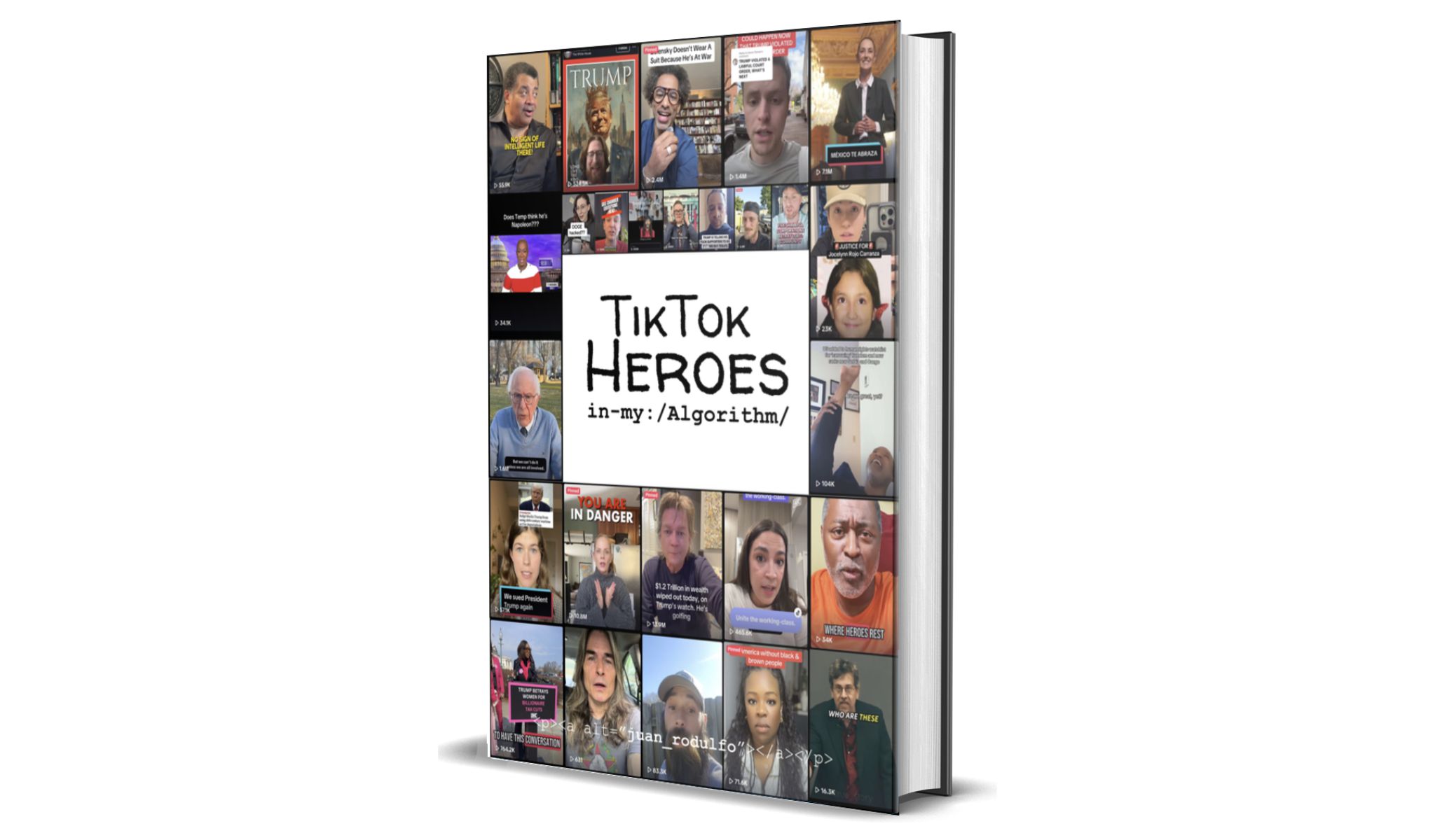 TikTok Heroes In my Algorithm by Juan Rodulfo featured
