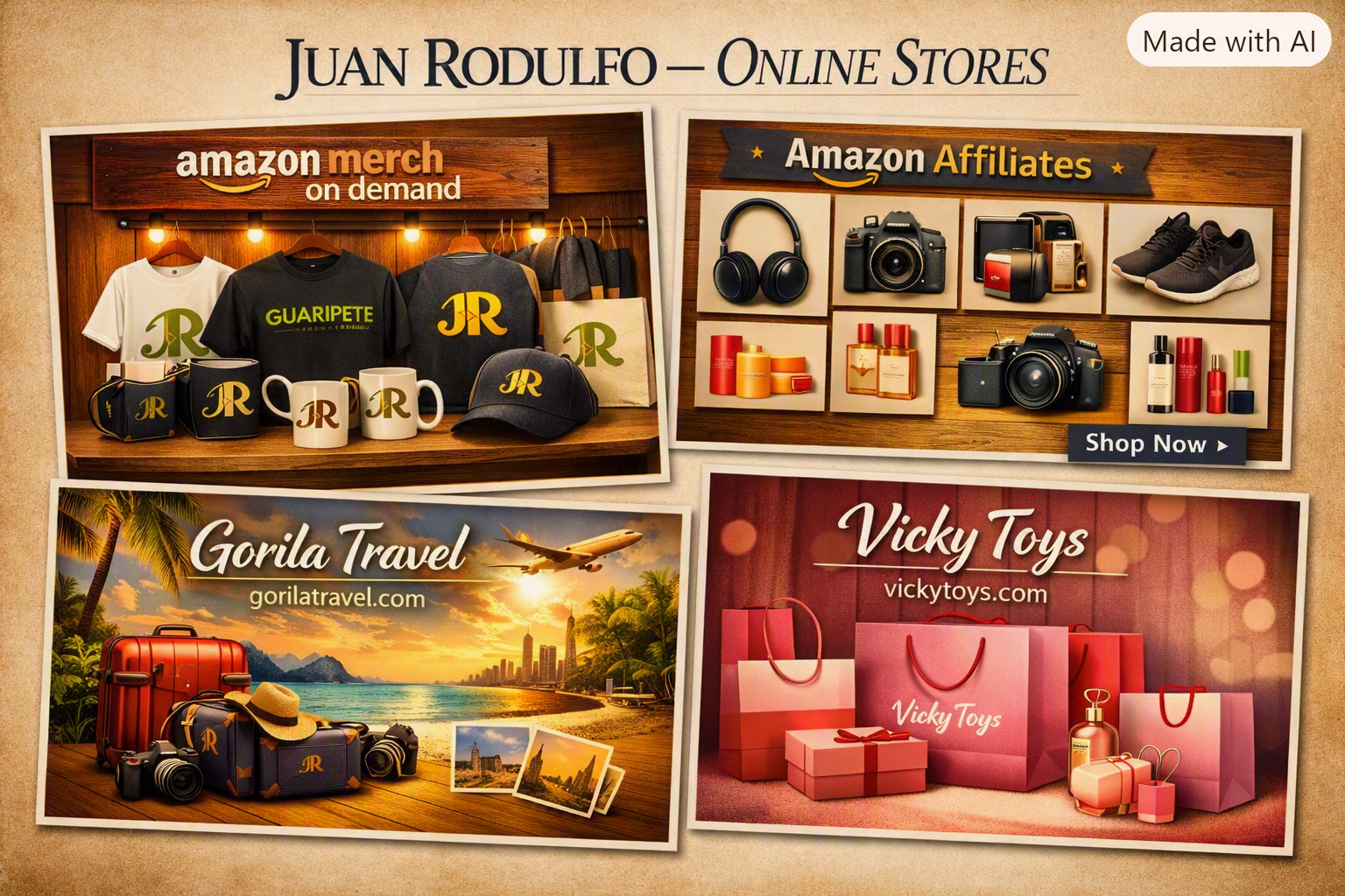 Juan Rodulfo Portfolio: Online Stores