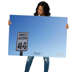 Beach Access 40-G Destin | Minimalist Coastal Wall Art Photography Print