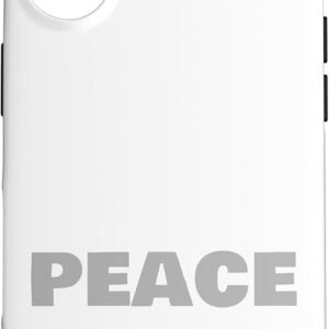 Guaripete Vibrant Impact-Resistant Peace iPhone Case