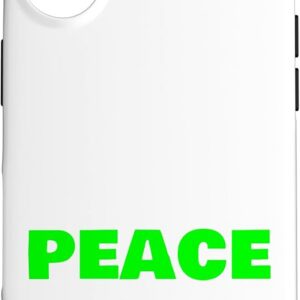 Guaripete Bold Defense Peace iPhone Case