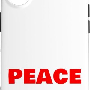 Guaripete Chic Shockproof Peace iPhone Case