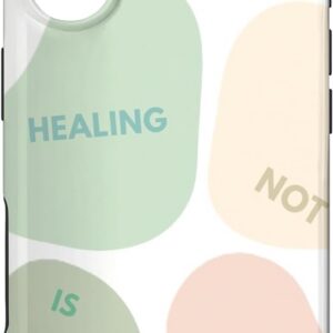 Guaripete Vibrant Impact-Resistant Healing Is Not Linear Mental Health iPhone Case