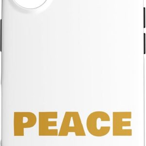 Guaripete Chic Shockproof Peace iPhone Case