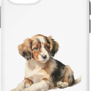 Guaripete Vibrant Impact-Resistant Little dogs iPhone Case