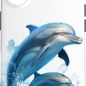 Guaripete Bold Defense Dolphins iPhone Case