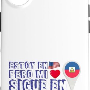 Guaripete Stylish Trendy Estoy en USA pero mi Corazón está en iPhone Case