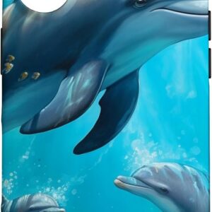 Guaripete Modern Slim Dolphins iPhone Case
