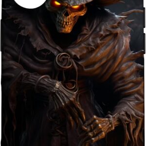 Guaripete Modern Slim Scary Halloween iPhone Case