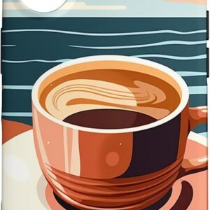 Guaripete Artistic Durable Coffee Lovers iPhone Case