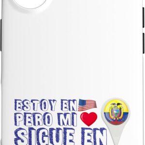 Guaripete Artistic Durable Estoy en USA pero mi Corazón está en iPhone Case