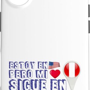 Guaripete Bold Defense Estoy en USA pero mi Corazón está en iPhone Case