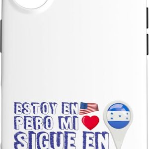 Guaripete Chic Shockproof Estoy en USA pero mi Corazón está en iPhone Case