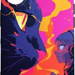 Guaripete Vibrant Impact-Resistant Cats iPhone Case