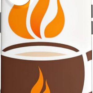 Guaripete Vibrant Impact-Resistant Coffee Lovers iPhone Case