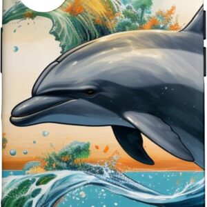 Guaripete Premium Sleek Dolphins iPhone Case