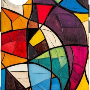 Guaripete Premium Sleek Cubist and Pop Art iPhone Case