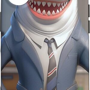 Guaripete Vibrant Impact-Resistant Sharks iPhone Case