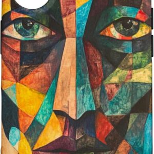 Guaripete Durable Rugged Cubist and Pop Art iPhone Case