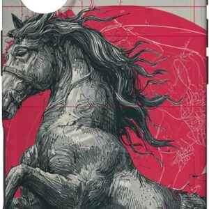Guaripete Elegant Protective Year of the Horse Chinese Zodiac Artistic Design iPhone Case