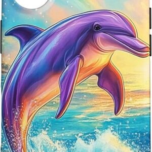 Guaripete Artistic Durable Dolphins iPhone Case