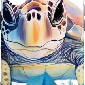 Guaripete Elegant Protective Sea Turtles iPhone Case