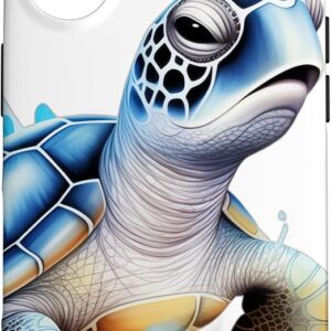 Guaripete Vibrant Impact-Resistant Sea Turtles iPhone Case