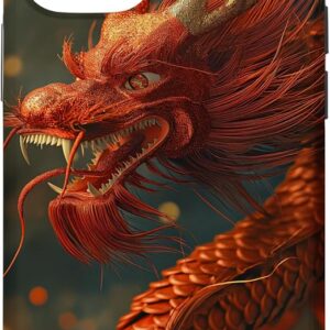 Guaripete Vibrant Impact-Resistant Dragon iPhone Case