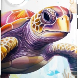 Guaripete Stylish Trendy Sea Turtles iPhone Case