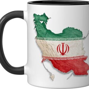 Iran Map Flag