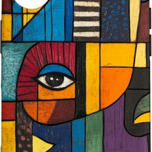 Guaripete Durable Rugged Cubist and Pop Art iPhone Case