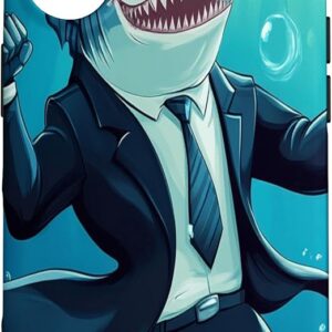 Guaripete Durable Rugged Sharks iPhone Case